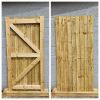 HDH_Feather Edge Fully Framed Flat Top [H.1800xW.900mm] Gate