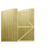 M2M Driveway Tongue & Groove Semi-Braced Arch Top Gates upto 210cm x 213cm