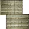 6ft x 4ft ROMA Single Horizontal Venetian Slatted Trellis Panel