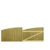 M2M Driveway Tongue & Groove Semi-Braced Arch Top Gates upto 90cm x 274cm